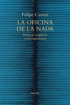 LA OFICINA DE LA NADA | 9788419207364 | CUSSEN, FELIPE | Llibreria Online de Vilafranca del Penedès | Comprar llibres en català