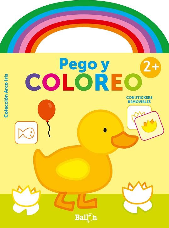 ARCO IRIS - PEGO Y COLOREO +2 PATO | 9789403214474 | BALLON | Llibreria Online de Vilafranca del Penedès | Comprar llibres en català