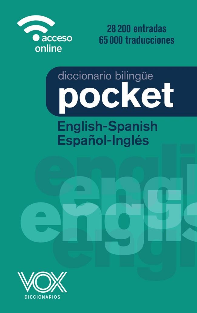 DICCIONARIO POCKET ENGLISH SPANISH  ESPAÑOL INGLES | 9788499744070 | VOX EDITORIAL | Llibreria Online de Vilafranca del Penedès | Comprar llibres en català