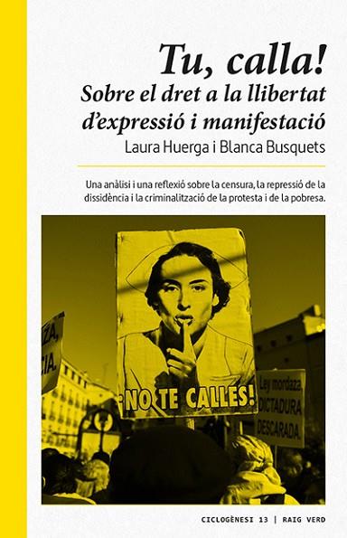 TU, CALLA! | 9788416689675 | HUERGA, LAURA / BUSQUETS, BLANCA | Llibreria Online de Vilafranca del Penedès | Comprar llibres en català
