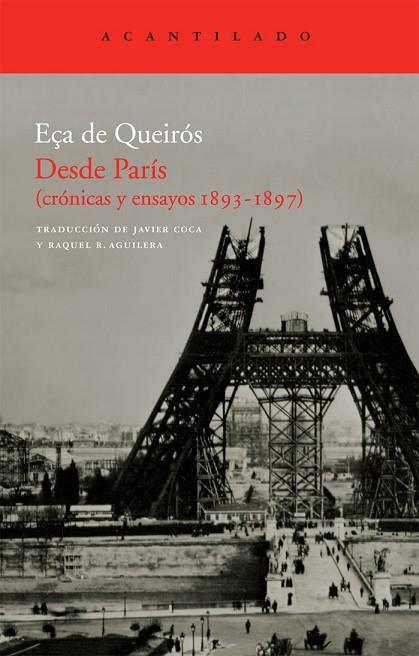 DESDE PARIS - CRONICAS Y ENSAYOS 1893-1897 | 9788492649730 | QUEIROS, EÇA DE | Llibreria Online de Vilafranca del Penedès | Comprar llibres en català