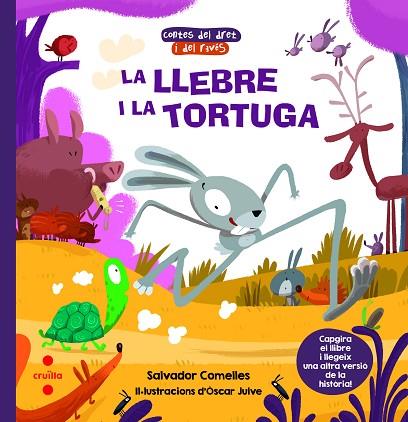 LA LLEBRE I LA TORTUGA / LA TORTUGA I LA LLEBRE | 9788466147668 | COMELLES GARCÍA, SALVADOR | Llibreria Online de Vilafranca del Penedès | Comprar llibres en català