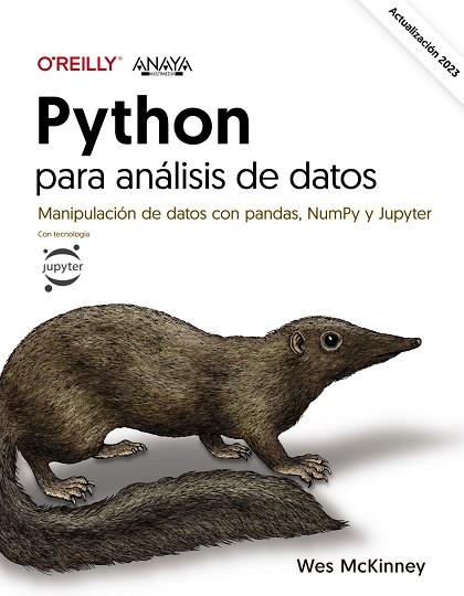 PYTHON PARA ANÁLISIS DE DATOS | 9788441546837 | MCKINNEY, WES | Llibreria Online de Vilafranca del Penedès | Comprar llibres en català