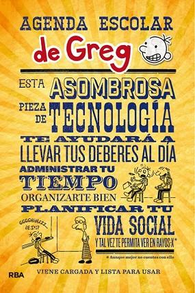 AGENDA ESCOLAR DE GREG | 9788427205314 | KINNEY, JEFF | Llibreria Online de Vilafranca del Penedès | Comprar llibres en català