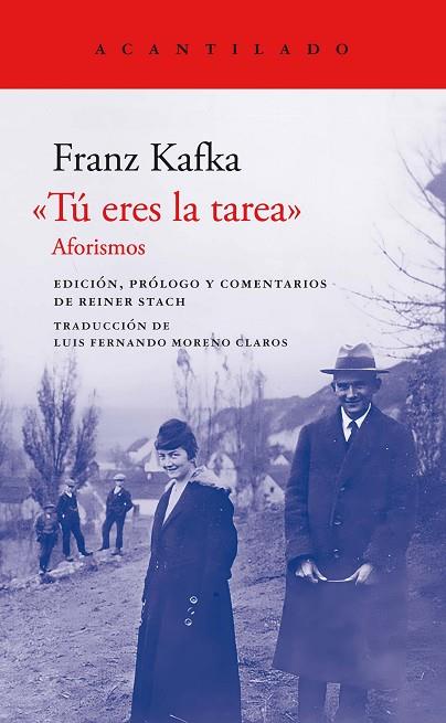 TÚ ERES LA TAREA | 9788419036858 | KAFKA, FRANZ | Llibreria Online de Vilafranca del Penedès | Comprar llibres en català