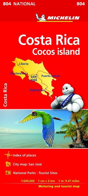 COSTA RICA MAPA NATIONAL  | 9782067229433 | VARIOS AUTORES | Llibreria Online de Vilafranca del Penedès | Comprar llibres en català