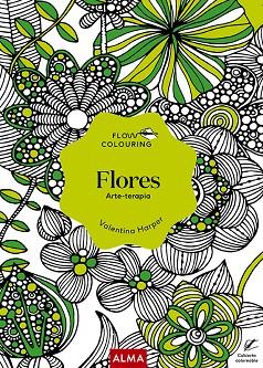 FLORES (FLOW COLOURING) | 9788418395451 | HARPER, VALENTINA | Llibreria Online de Vilafranca del Penedès | Comprar llibres en català