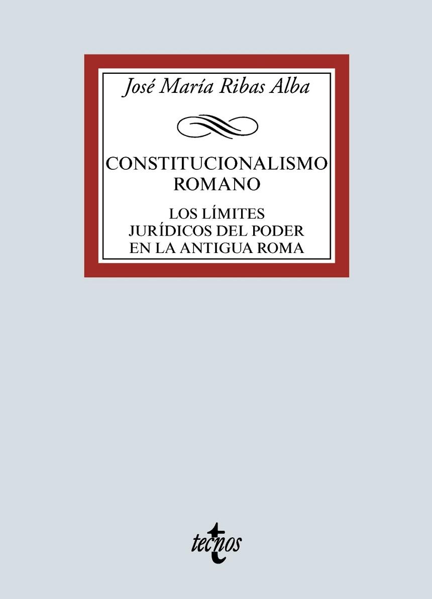 CONSTITUCIONALISMO ROMANO | 9788430976744 | RIBAS ALBA, JOSÉ MARÍA | Llibreria Online de Vilafranca del Penedès | Comprar llibres en català