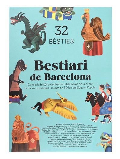 BESTIARI DE BARCELONA. 32 BÈSTIES | 9788491563747 | ALONSO CRUZET, NICOLÀS/BERLOSO CLARÀ, LAIA | Llibreria Online de Vilafranca del Penedès | Comprar llibres en català