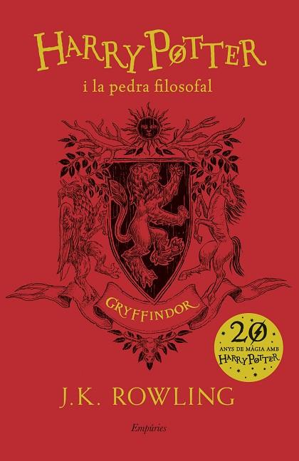 HARRY POTTER I LA PEDRA FILOSOFAL (GRYFFINDOR) | 9788417016678 | ROWLING, J.K. | Llibreria Online de Vilafranca del Penedès | Comprar llibres en català