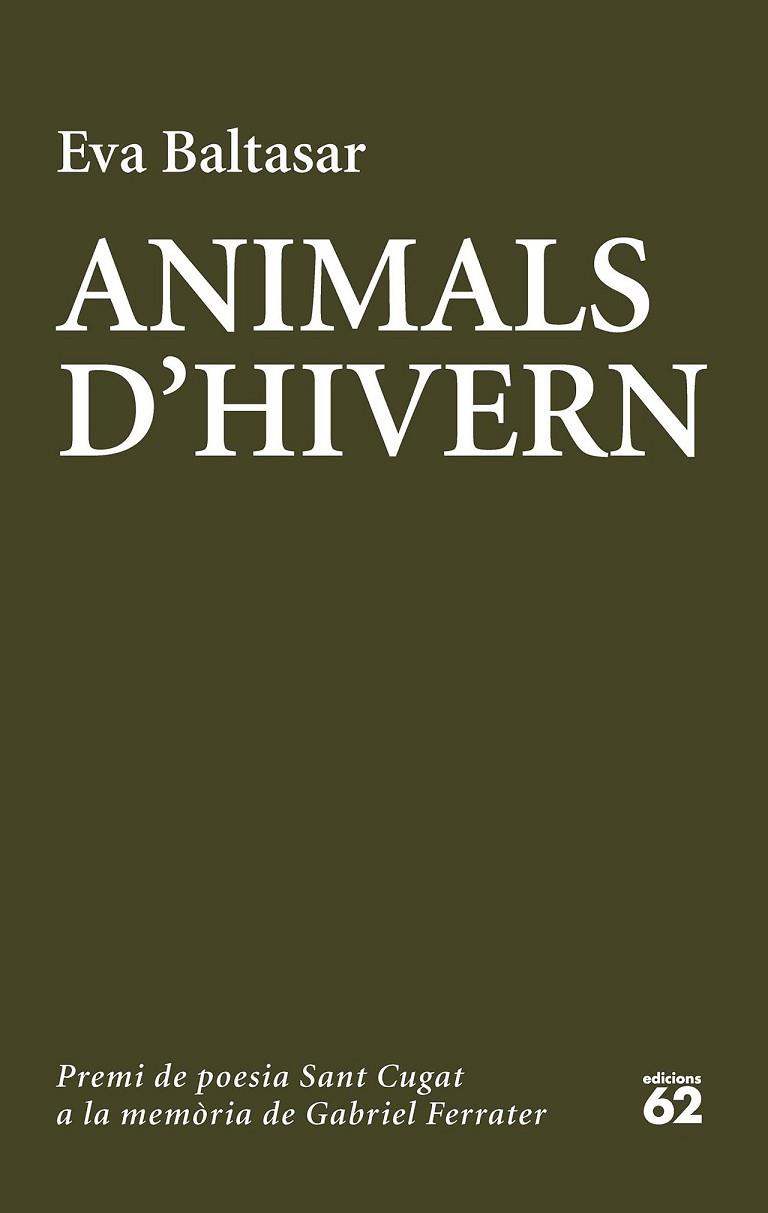 ANIMALS D'HIVERN | 9788429775006 | BALTASAR, EVA  | Llibreria Online de Vilafranca del Penedès | Comprar llibres en català