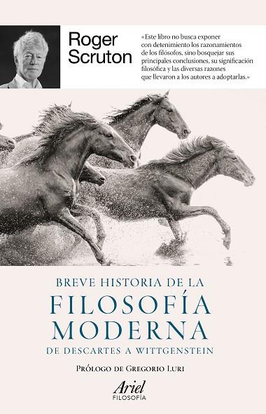 BREVE HISTORIA DE LA FILOSOFÍA MODERNA | 9788434432802 | SCRUTON, ROGER | Llibreria Online de Vilafranca del Penedès | Comprar llibres en català