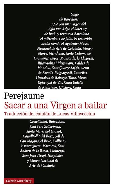 SACAR A UNA VIRGEN A BAILAR | 9788417971755 | PEREJAUME | Llibreria Online de Vilafranca del Penedès | Comprar llibres en català