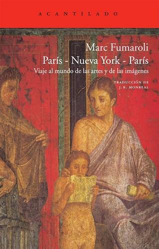 PARIS NUEVA YORK PARIS | 9788492649648 | FUMAROLI, MARC | Llibreria Online de Vilafranca del Penedès | Comprar llibres en català
