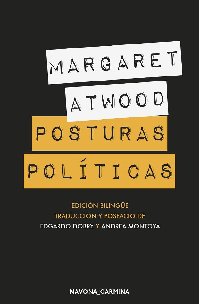 POSTURAS POLÍTICAS | 9788417978136 | MARGARET ATWOOD | Llibreria Online de Vilafranca del Penedès | Comprar llibres en català