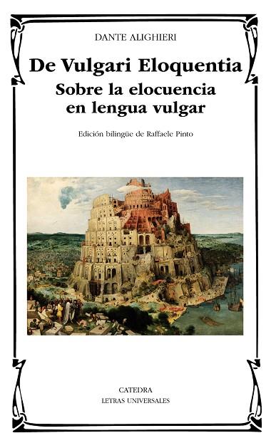 DE VULGARI ELOQUENTIA | 9788437637686 | ALIGHIERI, DANTE | Llibreria Online de Vilafranca del Penedès | Comprar llibres en català