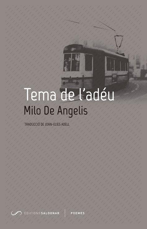 TEMA DE L'ADÉU | 9788494507823 | DE ANGELIS, MILO | Llibreria Online de Vilafranca del Penedès | Comprar llibres en català