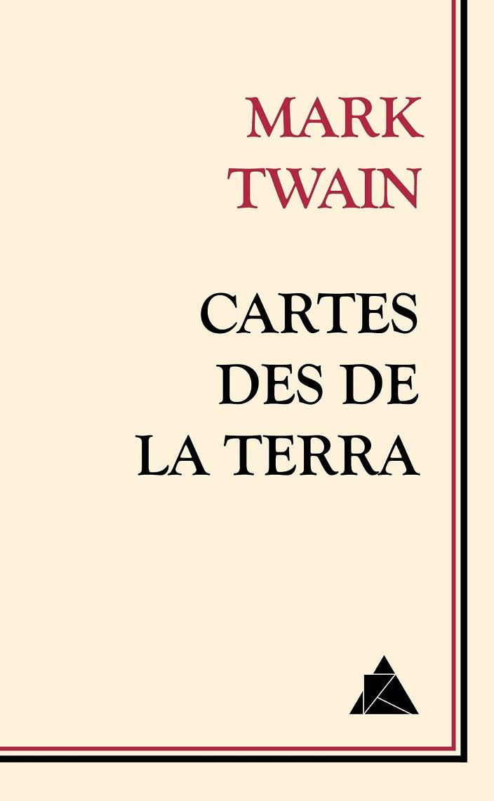 CARTES DES DE LA TERRA | 9788416222117 | TWAIN, MARK | Llibreria Online de Vilafranca del Penedès | Comprar llibres en català