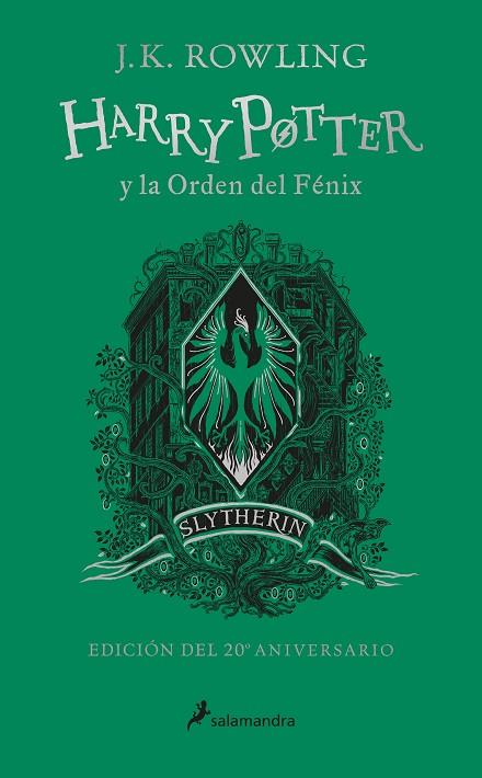 HARRY POTTER Y LA ORDEN DEL FÉNIX (EDICIÓN SLYTHERIN DEL 20º ANIVERSARIO) (HARRY | 9788418174612 | ROWLING, J.K. | Llibreria Online de Vilafranca del Penedès | Comprar llibres en català