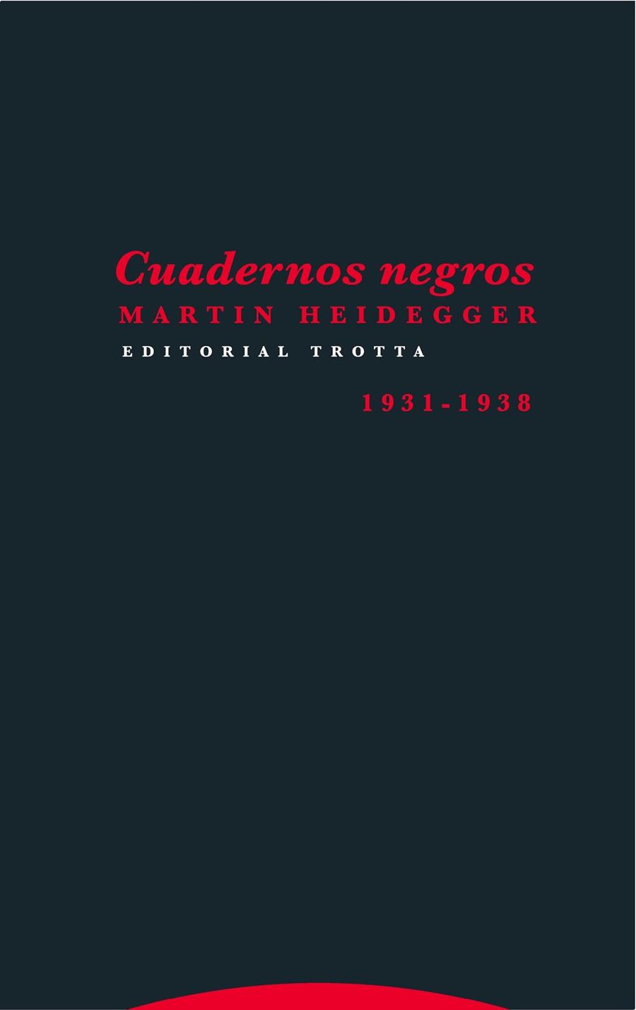 CUADERNOS NEGROS | 9788498796032 | HEIDEGGER, MARTIN | Llibreria Online de Vilafranca del Penedès | Comprar llibres en català