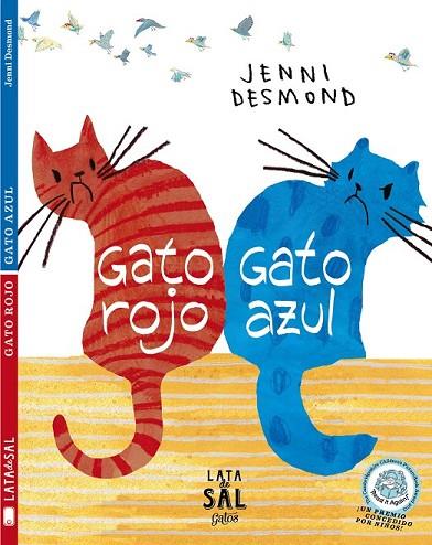 GATO ROJO GATO AZUL | 9788494113659 | DESMOND, JENNI | Llibreria Online de Vilafranca del Penedès | Comprar llibres en català