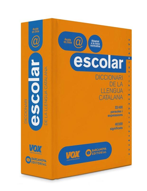 DICCIONARI ESCOLAR DE LA LLENGUA CATALANA  | 9788499742830 | AA VV | Llibreria Online de Vilafranca del Penedès | Comprar llibres en català