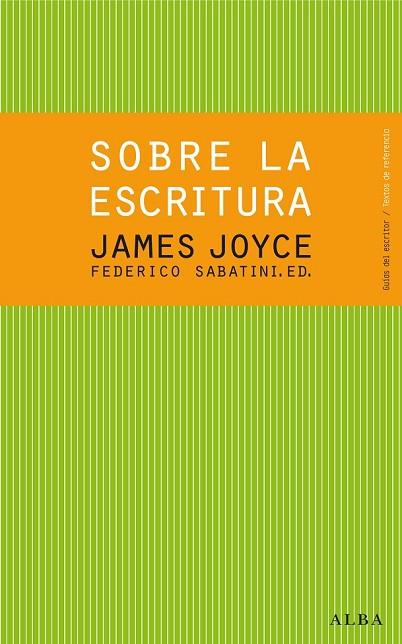 SOBRE LA ESCRITURA | 9788484288619 | JOYCE, JAMES | Llibreria Online de Vilafranca del Penedès | Comprar llibres en català
