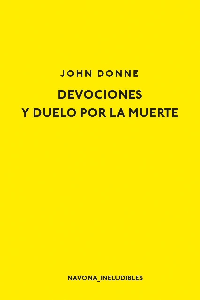 DEVOCIONES Y DUELO POR LA MUERTE | 9788417181352 | DONNE, JOHN | Llibreria Online de Vilafranca del Penedès | Comprar llibres en català