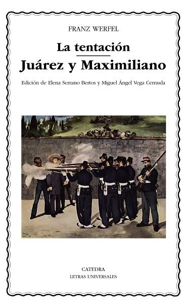 LA TENTACIÓN JUÁREZ Y MAXIMILIANO | 9788437638034 | WERFEL, FRANZ | Llibreria Online de Vilafranca del Penedès | Comprar llibres en català