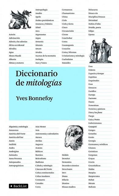 DICCIONARIO DE MITOLOGIAS | 9788408092681 | BONNEFOY, YVES | Llibreria Online de Vilafranca del Penedès | Comprar llibres en català