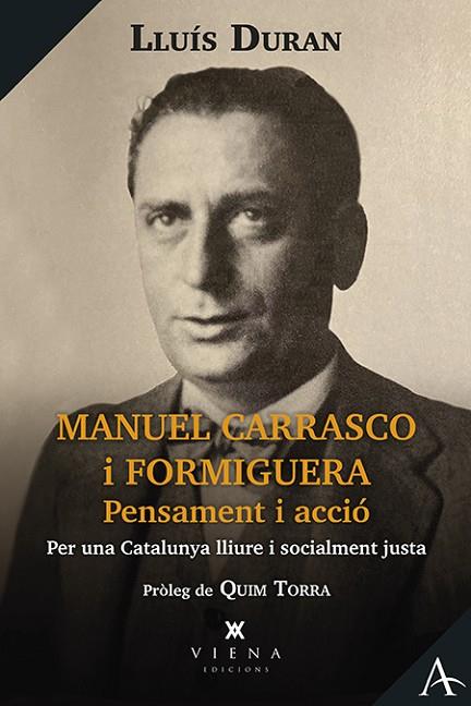 MANUEL CARRASCO I FORMIGUERA | 9788418908811 | DURAN SOLÀ, LLUÍS | Llibreria Online de Vilafranca del Penedès | Comprar llibres en català