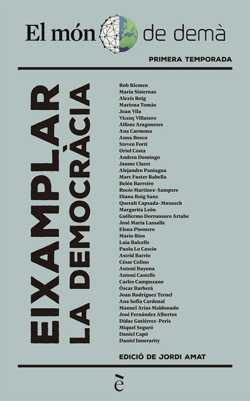 EIXAMPLAR LA DEMOCRÀCIA | 9788441232235 | AMAT, JORDI | Llibreria L'Odissea - Libreria Online de Vilafranca del Penedès - Comprar libros