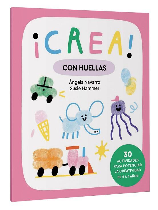 CREA ! CON HUELLAS | 9788411581080 | NAVARRO, ÀNGELS/HAMMER, SUSIE | Llibreria L'Odissea - Libreria Online de Vilafranca del Penedès - Comprar libros