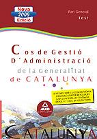 COS DE GESTIO D'ADMINISTRACIO CATALUNYA TEST PART GENERAL | 9788467630329 | GENERALITAT DE CATALUNYA | Llibreria Online de Vilafranca del Penedès | Comprar llibres en català