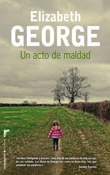 UN ACTO DE MALDAD | 9788499187525 | GEORGE, ELIZABETH | Llibreria Online de Vilafranca del Penedès | Comprar llibres en català