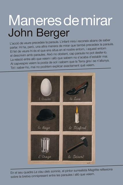 MANERES DE MIRAR | 9788418858703 | BERGER, JOHN | Llibreria Online de Vilafranca del Penedès | Comprar llibres en català