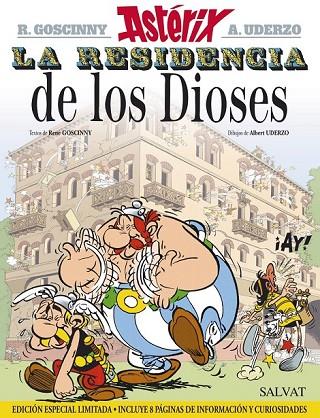 ASTERIX - LA RESIDENCIA DE LOS DIOSES | 9788469604168 | GOSCINNY, RENÉ | Llibreria Online de Vilafranca del Penedès | Comprar llibres en català