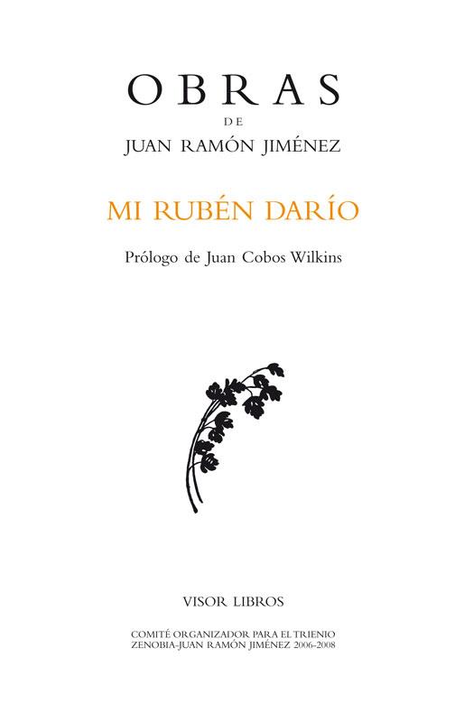 MI RUBEN DIARIO | 9788498950830 | JIMENEZ, JUAN RAMON | Llibreria Online de Vilafranca del Penedès | Comprar llibres en català