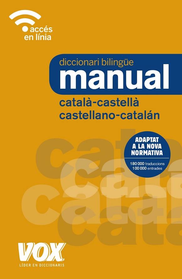 DICCIONARI MANUAL CATALÀ CASTELLÀ / CASTELLANO CATALÁN | 9788499742731 | AA VV | Llibreria Online de Vilafranca del Penedès | Comprar llibres en català