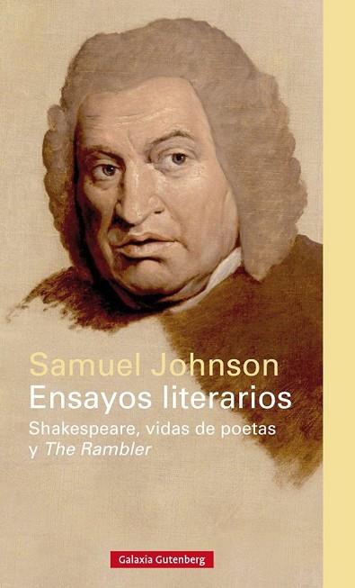 ENSAYOS LITERARIOS | 9788415863878 | JOHNSON, SAMUEL | Llibreria Online de Vilafranca del Penedès | Comprar llibres en català