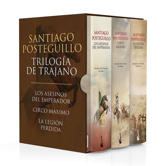 ESTUCHE TRILOGÍA DE TRAJANO | 9788408197423 | POSTEGUILLO, SANTIAGO | Llibreria Online de Vilafranca del Penedès | Comprar llibres en català