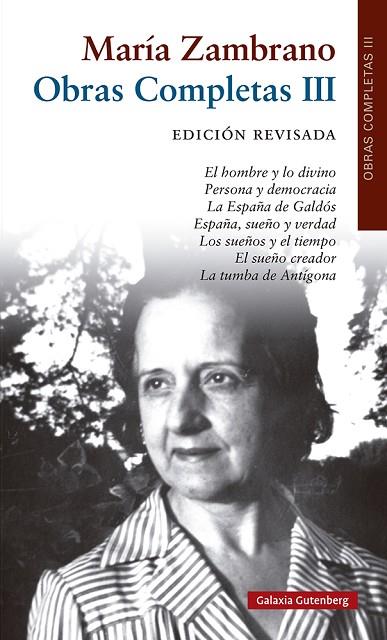 LIBROS (1955-1973)- REVISADO | 9788418526510 | ZAMBRANO, MARÍA | Llibreria Online de Vilafranca del Penedès | Comprar llibres en català