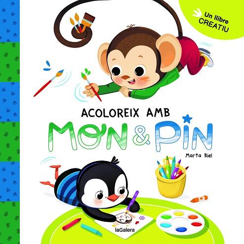 MON & PIN ACTIVITATS 1 ACOLOREIX AMB MON & PIN | 9788424674793 | EDICIONS SOMNINS 2010, SL | Llibreria Online de Vilafranca del Penedès | Comprar llibres en català