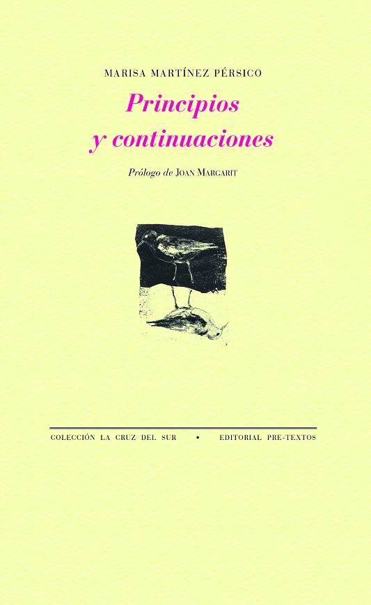 PRINCIPIOS Y CONTINUACIONES | 9788418935022 | MARTÍNEZ PÉRSICO, MARISA | Llibreria Online de Vilafranca del Penedès | Comprar llibres en català