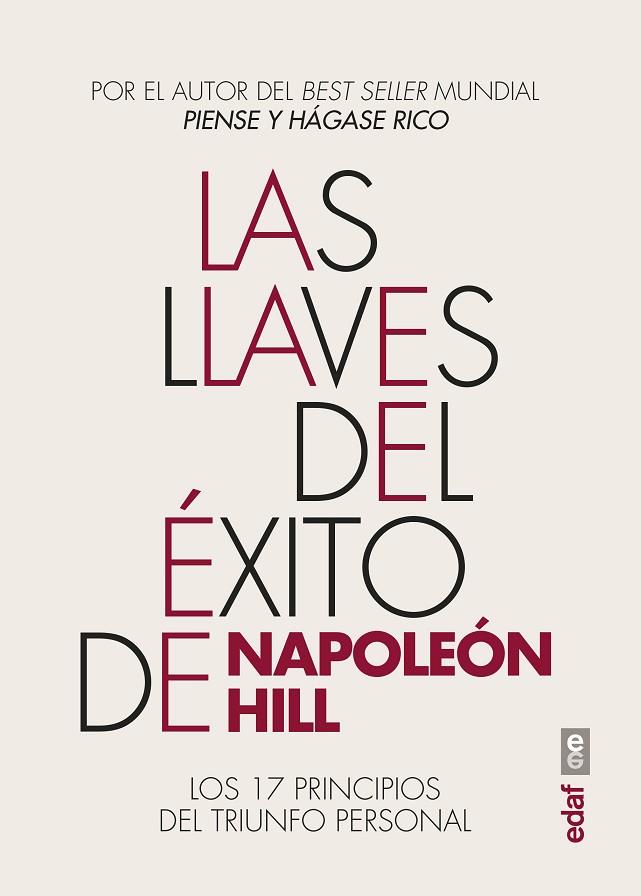 LAS LLAVES DEL ÉXITO DE NAPOLEÓN HILL | 9788441440685 | HILL, NAPOLEÓN | Llibreria Online de Vilafranca del Penedès | Comprar llibres en català