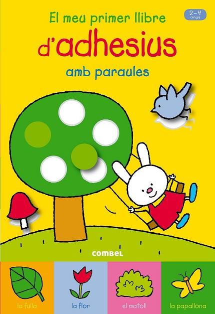 EL MEU PRIMER LLIBRE D'ADHESIUS AMB PARAULES | 9788498257960 | AAVV | Llibreria Online de Vilafranca del Penedès | Comprar llibres en català