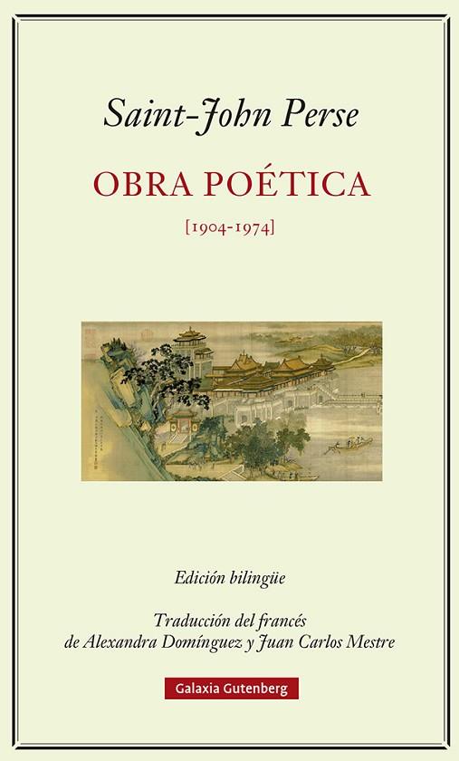OBRA POÉTICA | 9788418218637 | PERSE, SAINT-JOHN | Llibreria Online de Vilafranca del Penedès | Comprar llibres en català