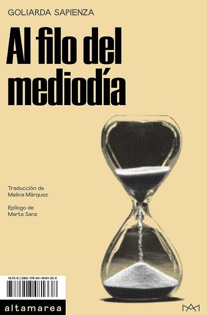 AL FILO DEL MEDIODÍA | 9788418481338 | SAPIENZA, GOLIARDA | Llibreria Online de Vilafranca del Penedès | Comprar llibres en català