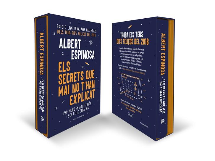 ELS SECRETS QUE MAI NO T'HAN EXPLICAT + CALENDARI 2018 | 9788416930197 | ESPINOSA, ALBERT | Llibreria Online de Vilafranca del Penedès | Comprar llibres en català