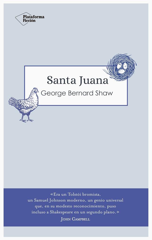 SANTA JUANA | 9788417622800 | BERNARD SHAW, GEORGE | Llibreria Online de Vilafranca del Penedès | Comprar llibres en català